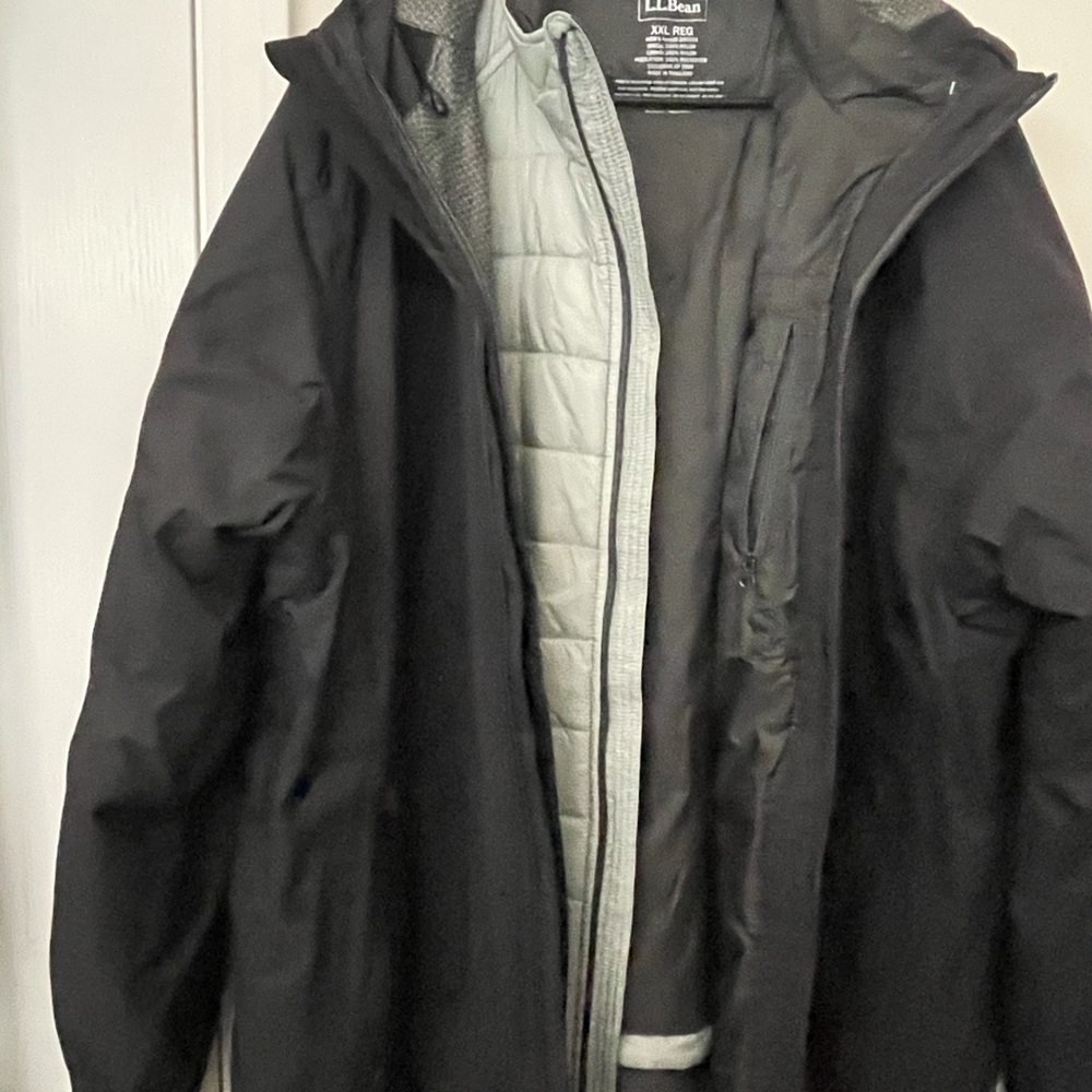 L.L.Bean Men's Ski Jacket Waterproof 3-in-1